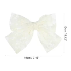 Unique Bargains Large Lace Bowknot Hair Clips Beige 2 Pcs 7 Unique Bargains Large Lace Bowknot Hair Clips Beige 2 Pcs -UNIQUE BARGAIN Shop GUEST 64ddedea e3cd 47eb 994a bf2f16bb628e