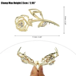 Unique Bargains Women's Metal Hair Claws 4.45"x2.32"x1.18" 1Pc -UNIQUE BARGAIN Shop GUEST 64e8726d 7406 40e0 b149 bd905803d187