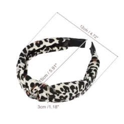 Unique Bargains Women's Leopard Pattern Knotted Headband 1 Pc White Black -UNIQUE BARGAIN Shop GUEST 6596084a a786 416a 86d2 55e189e2bc0f