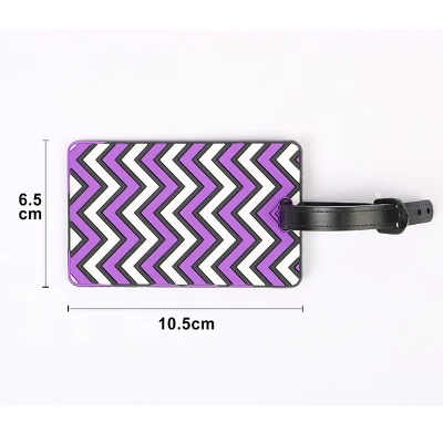 Unique Bargains Identifiers Bag Name Address ID Suitcase PU Leather Label Travel Luggage Tag 5 Unique Bargains Identifiers Bag Name Address ID Suitcase PU Leather Label Travel Luggage Tag - Image 5