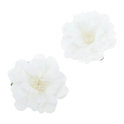 Unique Bargains Simulated Flower Hair Clip 2 Pcs 8 Unique Bargains Simulated Flower Hair Clip 2 Pcs - Image 8