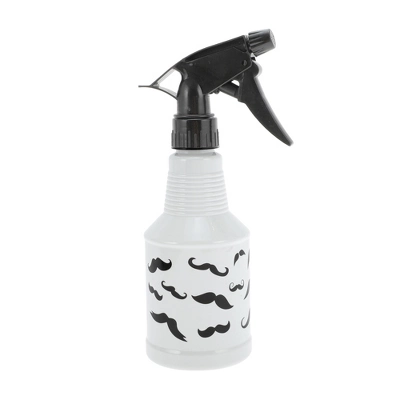 Unique Bargains Moustache Pattern Hair Spray Bottles Black White 1 Pc 6 Unique Bargains Moustache Pattern Hair Spray Bottles Black White 1 Pc - Image 6