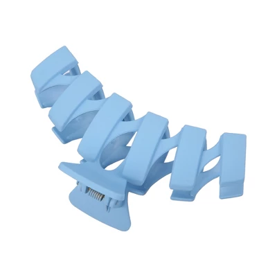 Unique Bargains Women's Nonslip Matte Wave Thick Wave Hair Clip Light Blue Beige 4 PCS 5 Unique Bargains Women's Nonslip Matte Wave Thick Wave Hair Clip Light Blue Beige 4 PCS - Image 5