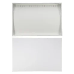Unique Bargains PU Leather Stackable Jewelry Tray, Necklace Tray Drawer Organize Tray For Necklace Showcase, White -UNIQUE BARGAIN Shop GUEST 69f2744f 79ed 4d11 a317 f642848ff9d3