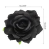 Unique Bargains Soft Fabric Weddings Party Women Rose Flower Hair Clips