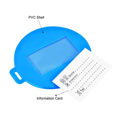 Unique Bargains PVC Durable Lightweight Backpack Travel ID Luggage Tag 4 Pcs 2 Unique Bargains PVC Durable Lightweight Backpack Travel ID Luggage Tag 4 Pcs - Image 2