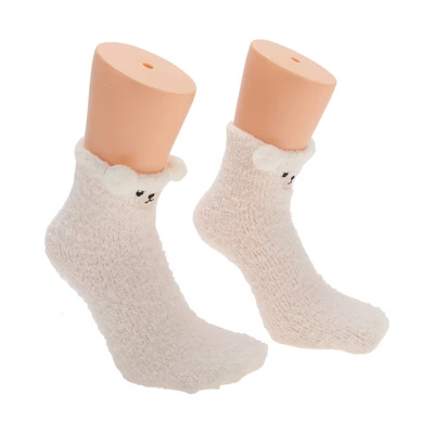 Unique Bargains Women's Cute Bears Pattern Sleep Cozy Socks 1 Pair 9 Unique Bargains Women's Cute Bears Pattern Sleep Cozy Socks 1 Pair - Image 9