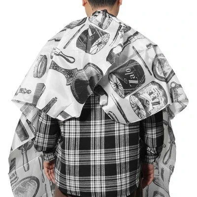 Unique Bargains Fashion Hair Cutting Cape With Brush 55.12"x46.06" 1 Set 5 Unique Bargains Fashion Hair Cutting Cape With Brush 55.12"x46.06" 1 Set - Image 5