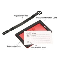 Unique Bargains PVC Durable Lightweight Backpack Travel ID Suitcases Tag 3 Pcs 7 Unique Bargains PVC Durable Lightweight Backpack Travel ID Suitcases Tag 3 Pcs -UNIQUE BARGAIN Shop GUEST 6e2a9d88 02f9 4b6a b5c2 61dd582bae0d