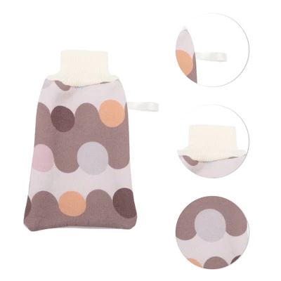 Unique Bargains Double-sided Gloves Bath Towel For Bathroom 5.59"x9.45" 1 Pc 2 Unique Bargains Double-sided Gloves Bath Towel For Bathroom 5.59"x9.45" 1 Pc - Image 2