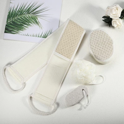 Unique Bargains Shower Bath Brush Set 26.57"x3.54" Beige 1 Set 3 Unique Bargains Shower Bath Brush Set 26.57"x3.54" Beige 1 Set - Image 3