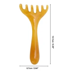Unique Bargains Portable Antlers Head Massage Comb 1 Pc