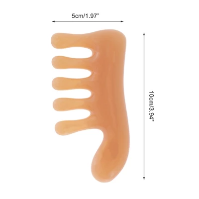 Unique Bargains Portable Head Massage Comb Yellow 1 Pc 1 Unique Bargains Portable Head Massage Comb Yellow 1 Pc