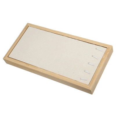 Unique Bargains Bamboo Wood Bracelet Tray Stackable Storage Jewelry Tray Showcase Display Organizer 1 Pc 6 Unique Bargains Bamboo Wood Bracelet Tray Stackable Storage Jewelry Tray Showcase Display Organizer 1 Pc - Image 6