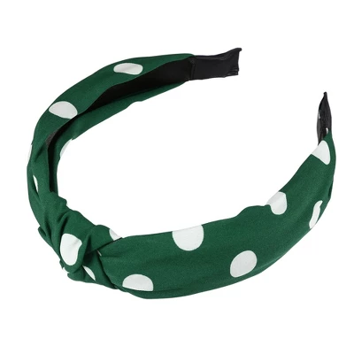 Unique Bargains Women's Polka Dot Knotted Headband 1 Pc 9 Unique Bargains Women's Polka Dot Knotted Headband 1 Pc - Image 9