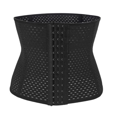 Unique Bargains Women Breathable Body Shaper Waist Trainer Cincher Underbust Corset Shapewear Black 4 Unique Bargains Women Breathable Body Shaper Waist Trainer Cincher Underbust Corset Shapewear Black - Image 4