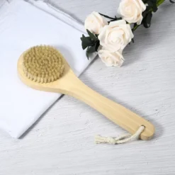 Unique Bargains Medium Round Head Shower Brush 10.24" Length Yellow 1 Pc -UNIQUE BARGAIN Shop GUEST 71f161ce 4d60 4f70 b52c ced7562feb46