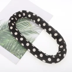 Unique Bargains Women's White Spot Hair Rollers 11.42"x5.31" Black White 1pc -UNIQUE BARGAIN Shop GUEST 740ea6e4 fb5d 4196 b68c 02eead2834f3