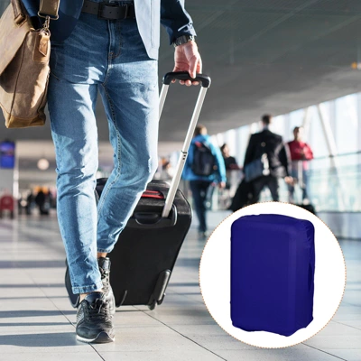 Unique Bargains Elastic Silk Washable Reusable Foldable Travel Luggage Cover 2 Unique Bargains Elastic Silk Washable Reusable Foldable Travel Luggage Cover - Image 2