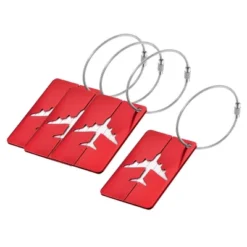 Unique Bargains Aluminium Backpack Identifier Card Travel Luggage Tags 4 Pcs -UNIQUE BARGAIN Shop GUEST 76a3f48d 3db9 4114 a9d8 5de9f32b1ee8