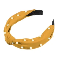 Unique Bargains Women's Satin Knotted Pearl Headband 1.1 Inch Wide 1 Pc -UNIQUE BARGAIN Shop GUEST 772cb83c 27a8 4dde a6e1 dd27bb0f0680