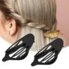 Unique Bargains Women's Plastic Hair Claws 4.69"x1.89"x1.02" 2Pcs