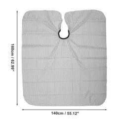Unique Bargains Fashion Hair Cutting Cape With Brush 62.99"x55.12" Black White 1 Set -UNIQUE BARGAIN Shop GUEST 78566c14 94a0 47b7 b352 b10686db9d82