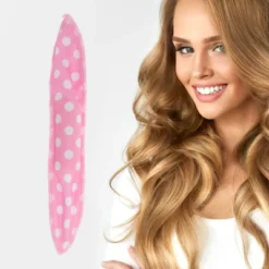 Unique Bargains Polka Dots Hair Curler Rollers 1 Pc