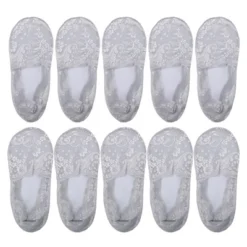 Unique Bargains Women's Invisible Breathable Soft Lace No Show Socks 5 Pairs -UNIQUE BARGAIN Shop GUEST 78ca52e1 fd00 4f03 8cb4 8163fdc82077