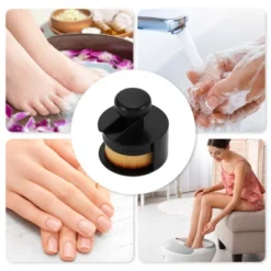 Unique Bargains Durable Push-Pull Dust Nail Brush 2.48"x2.28" Black 1 Pc -UNIQUE BARGAIN Shop GUEST 79f9f9e5 b921 4e86 a455 b6d1e36475bc