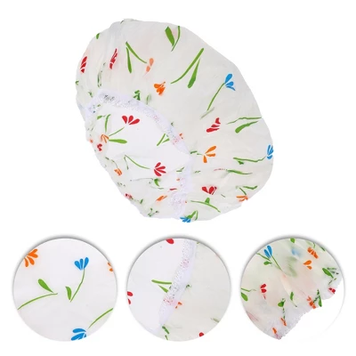 Unique Bargains Women's Floral Pattern Cap Green Orange 1 Pc 2 Unique Bargains Women's Floral Pattern Cap Green Orange 1 Pc - Image 2