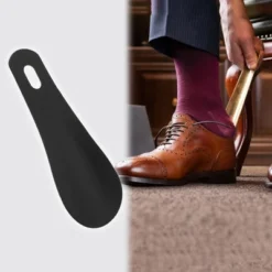 Unique Bargains Straight Hole Shoe Horn 3.94"x1.5" Black 1 Pc -UNIQUE BARGAIN Shop GUEST 7a7f1124 b67f 4910 96de b3f285745f32