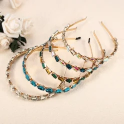Unique Bargains Women's Metal Oval Colorful Crystal Rhinestone Headband -UNIQUE BARGAIN Shop GUEST 7b51ee07 40c4 4c77 ad33 b8bef2892a35