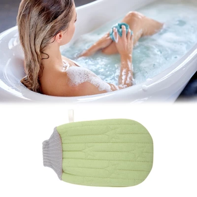 Unique Bargains Double-sided Gloves Bath Towel For Bathroom 5.51"x9.06" 1 Pc 1 Unique Bargains Double-sided Gloves Bath Towel For Bathroom 5.51"x9.06" 1 Pc