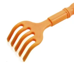 Unique Bargains 2pcs Plastic Dual Use Back Massage Scratcher Shoe Horn Wearing Tool Yellow