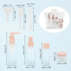 Unique Bargains PE Travel Container Set 1 Set