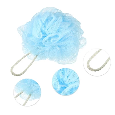Unique Bargains Bath Shower Body Puff Loofah Sponge 5.12"x5.51" 1 Pc 3 Unique Bargains Bath Shower Body Puff Loofah Sponge 5.12"x5.51" 1 Pc - Image 3