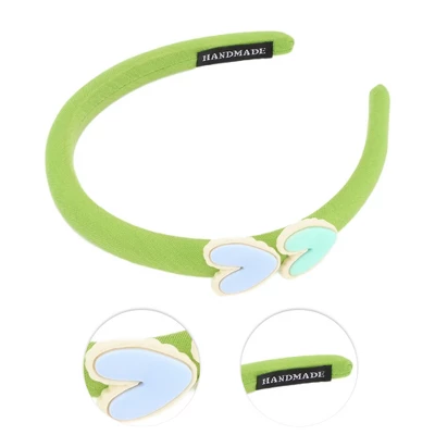 Unique Bargains Gilr's Elegant Heart-shaped Headbands 6.30"x5.91"x1.14" 1 Pc 2 Unique Bargains Gilr's Elegant Heart-shaped Headbands 6.30"x5.91"x1.14" 1 Pc - Image 2