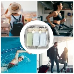 Unique Bargains Refillable Flip Cap Travel Container Set 100ml 3 Pcs -UNIQUE BARGAIN Shop GUEST 81eba1d4 5118 4d9d 971f 721898d9aace