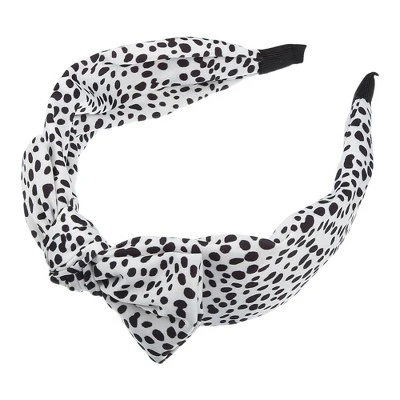 Unique Bargains Women's Fashion Leopard Spot Wide Bow Headbands 6 Unique Bargains Women's Fashion Leopard Spot Wide Bow Headbands - Image 6