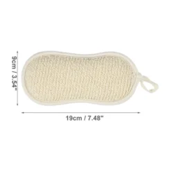 Unique Bargains Sponge Brush For Bathroom 7.48"x3.54"x1.06" Beige 1 Pc -UNIQUE BARGAIN Shop GUEST 82d10530 52d4 486a 97fa 80751802b60e