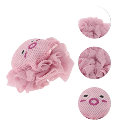 Unique Bargains Cartoon Bath Sponge Pink 1 Pc 2 Unique Bargains Cartoon Bath Sponge Pink 1 Pc - Image 2