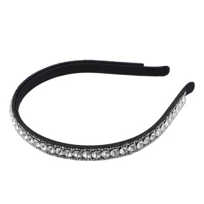 Unique Bargains Women's Rhinestone Faux Crystal Headbands Hair Accessories 0.47 Inch Wide 1 Pc 7 Unique Bargains Women's Rhinestone Faux Crystal Headbands Hair Accessories 0.47 Inch Wide 1 Pc - Image 7