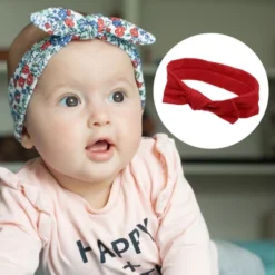 Unique Bargains Cotton Bow Headband Fashion Cute Hair Band For Teenager 7.3 Inch -UNIQUE BARGAIN Shop GUEST 85516339 e600 4ae3 b7ae 68e1a896c0c3