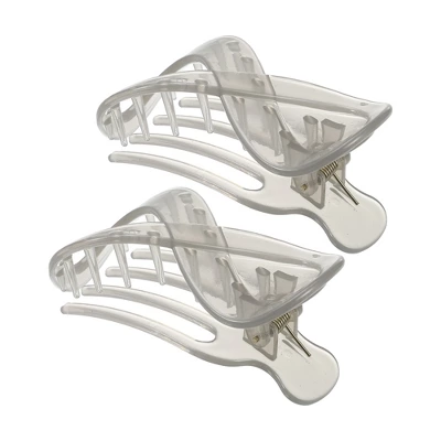 Unique Bargains Women's Plastic Hair Claws 3.39"x1.89"x0.91" 2Pcs 8 Unique Bargains Women's Plastic Hair Claws 3.39"x1.89"x0.91" 2Pcs - Image 8