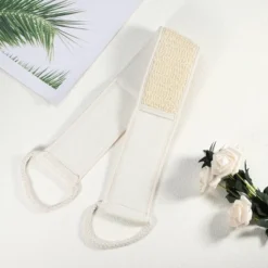 Unique Bargains Elasticity Body Scrub Towel 26.97"x3.15" Beige 1 Pc -UNIQUE BARGAIN Shop GUEST 85e1ab80 43aa 4d36 90f7 c1e88baec88c