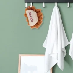 Unique Bargains Coffee Cup Shape Bath Sponge Brown Beige 1 Pc -UNIQUE BARGAIN Shop GUEST 87689ceb 6678 4957 b9f6 a33bfca33bec