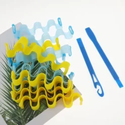 Unique Bargains Water Ripples Hair Rollers 5.91"x1.18"x0.98" Assorted Color 1 Set -UNIQUE BARGAIN Shop GUEST 87fd3692 30b8 4e7d 9bdc a988c7abd873