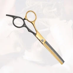 Unique Bargains Tooth Style Hair Cutting Scissors Black Gold Tone 1 Pc -UNIQUE BARGAIN Shop GUEST 881c8103 33df 456a 8ac8 b533f9b1adb8