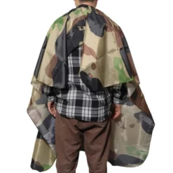 Unique Bargains Fashion Hair Cutting Cape 62.99"x55.12" Camouflage 1 Pc